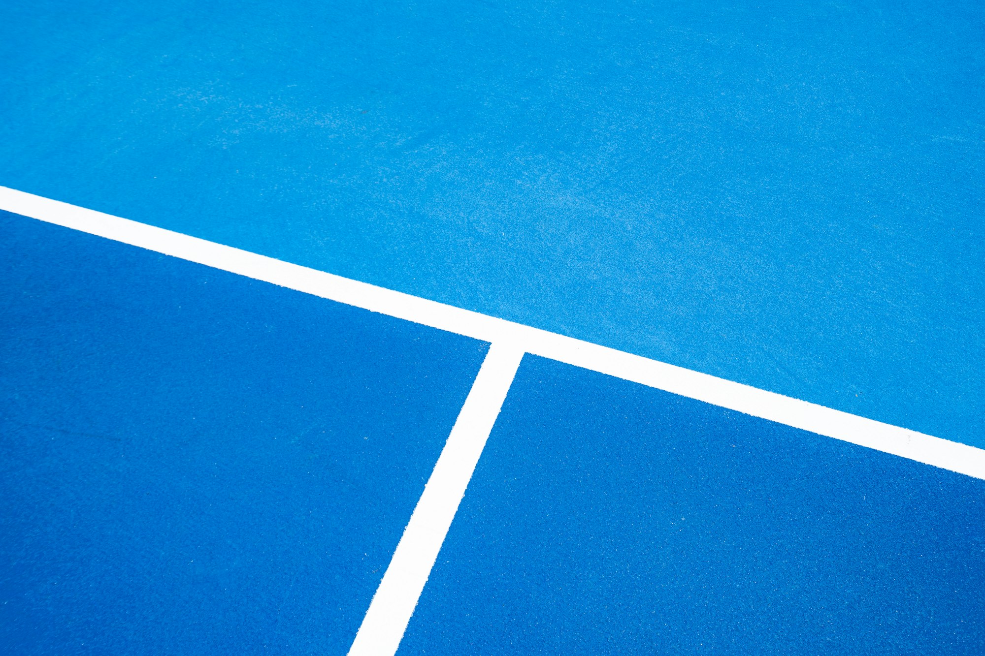Court lines from above